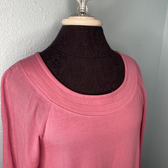 NWT Soft Surroundings Pink Tunic Blouse - Picture 4 of 13